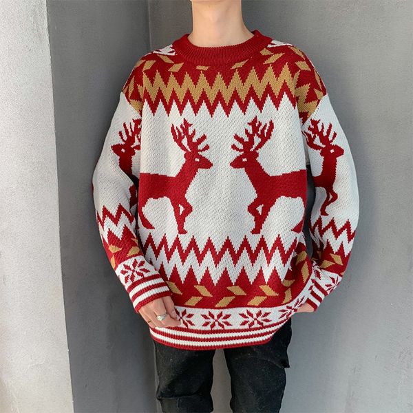 2020 casual striped mode knitted or crocheted korean male clothing animal autumn sweater, White;black
2020 casual striped mode knitted or crocheted korean male clothing animal autumn sweater, White;black