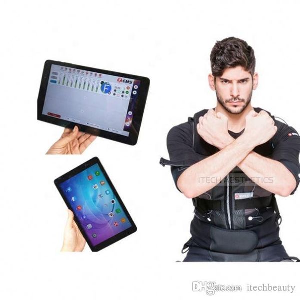 wireless electric muscle stimulator suit ems clothes ems underwear xbody device huawei tablet for gym sports fitness
wireless electric muscle stimulator suit ems clothes ems underwear xbody device huawei tablet for gym sports fitness
