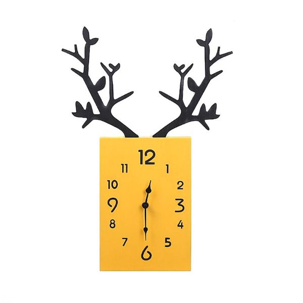 wooden antler wall clocks mute rectangle wall clock for home shop window dc120
wooden antler wall clocks mute rectangle wall clock for home shop window dc120