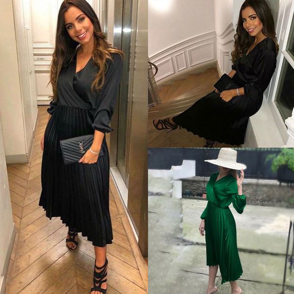dress women summer evening boho v-neck maxi party cocktail beach sundress, Black;gray
dress women summer evening boho v-neck maxi party cocktail beach sundress, Black;gray
