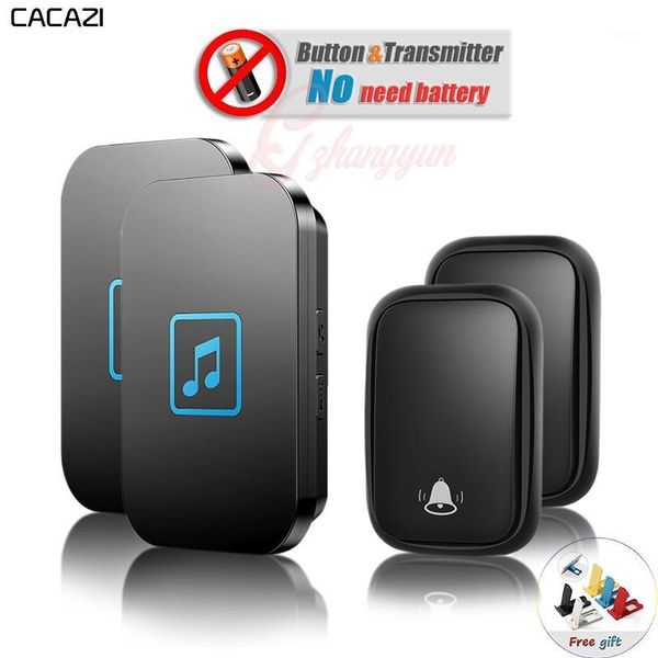 cacazi hyfa86 (self-power) wireless doorbell waterproof ip44 300m range door bell home 60 chimes ring eu uk us1
cacazi hyfa86 (self-power) wireless doorbell waterproof ip44 300m range door bell home 60 chimes ring eu uk us1