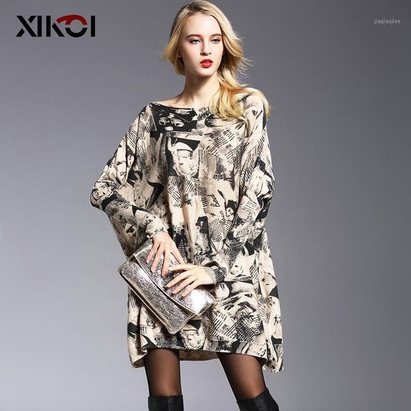 women's sweaters wholesale-xikoi design fashion batwing sleeve print slash neck pullovers computer knitted women sweater 60111, White;black
women's sweaters wholesale-xikoi design fashion batwing sleeve print slash neck pullovers computer knitted women sweater 60111, White;black