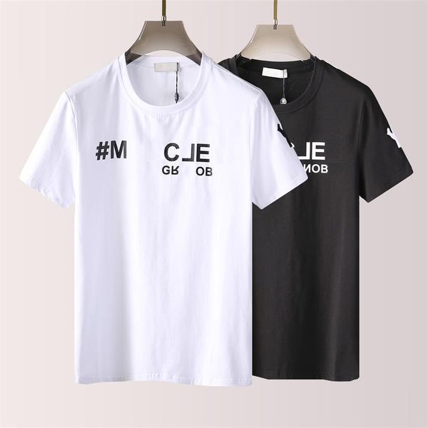 2022 men's cotton round neck men's t-shirt european and american fashion letter printed logo summer designer casual couple short s, White;black
2022 men's cotton round neck men's t-shirt european and american fashion letter printed logo summer designer casual couple short s, White;black