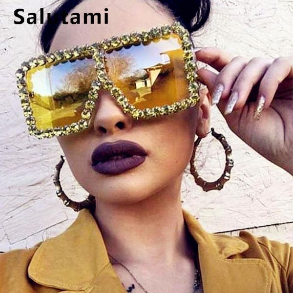 handmade full crystall frame women sunglasses square sun glasses female oversize yellow clear big shades chic sexy, White;black
handmade full crystall frame women sunglasses square sun glasses female oversize yellow clear big shades chic sexy, White;black