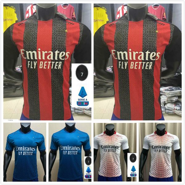 player version 20 21 ac milan home away 3rd soccer jerseys 2020 2021 ibrahimovic tonali paqueta football shirt bennacer rebic romagnoli, Black;yellow
player version 20 21 ac milan home away 3rd soccer jerseys 2020 2021 ibrahimovic tonali paqueta football shirt bennacer rebic romagnoli, Black;yellow