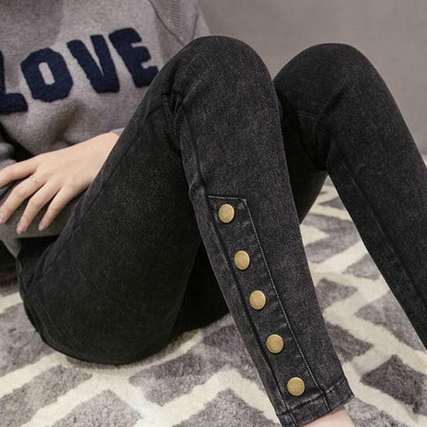 women's jeans high waist boyfriend female pants stretch skinny pencil for women elastic mom, Blue
women's jeans high waist boyfriend female pants stretch skinny pencil for women elastic mom, Blue