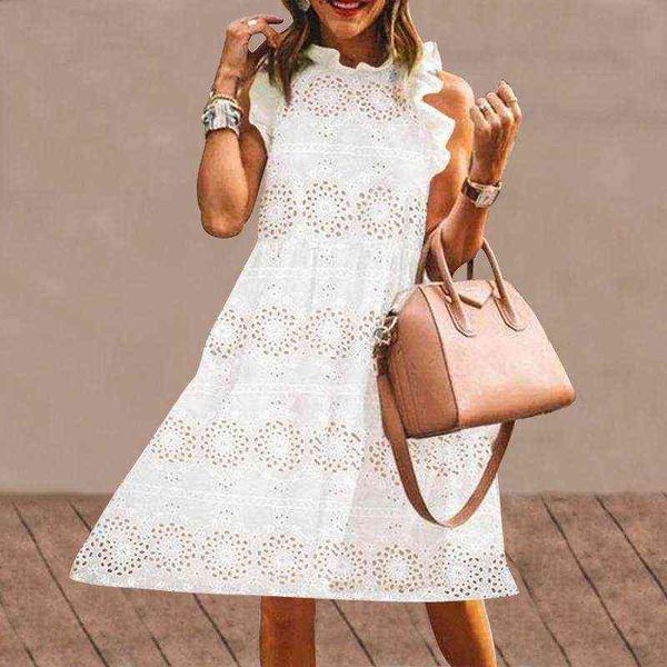 lace dress 2021 vonda summer cotton ruffled neck hollow out short dresses bohemian party vestidos mini robe femme beach sundress y220214, Black;gray
lace dress 2021 vonda summer cotton ruffled neck hollow out short dresses bohemian party vestidos mini robe femme beach sundress y220214, Black;gray