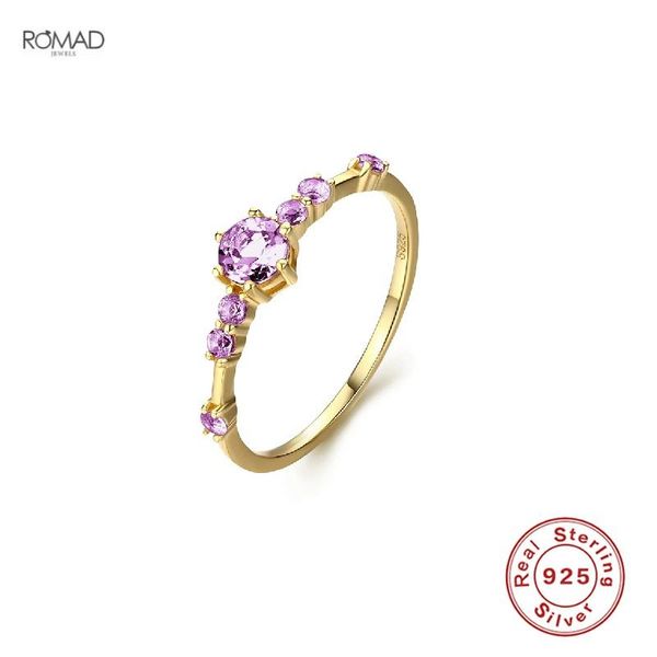 cluster rings romad exquisite 925 sterling silver for women luxurious purple zircon ring wedding engagement gift fine jewelry anillos, Golden;silver
cluster rings romad exquisite 925 sterling silver for women luxurious purple zircon ring wedding engagement gift fine jewelry anillos, Golden;silver