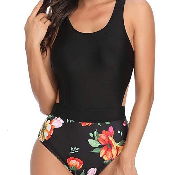 2020 new bikini one piece fashion print open back high waist zipper strap swimsuit for women, White;black
2020 new bikini one piece fashion print open back high waist zipper strap swimsuit for women, White;black