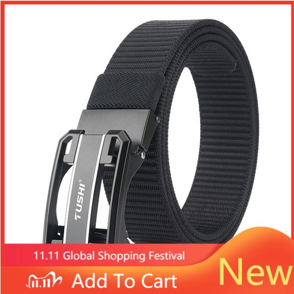 luxury fashion automatic buckle men's belt casual nylon business belts trousers canvas male belt for jeans pants high quality, Black;brown
luxury fashion automatic buckle men's belt casual nylon business belts trousers canvas male belt for jeans pants high quality, Black;brown