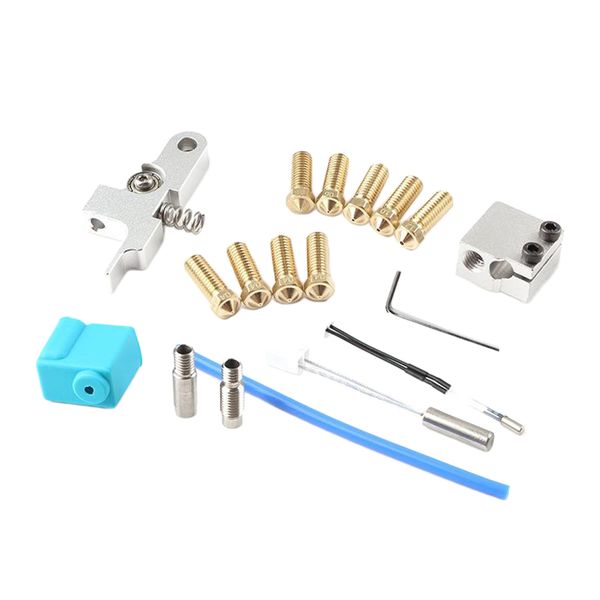spare parts extruder nozzle kit handle thermistor heating pipe for artille
spare parts extruder nozzle kit handle thermistor heating pipe for artille
