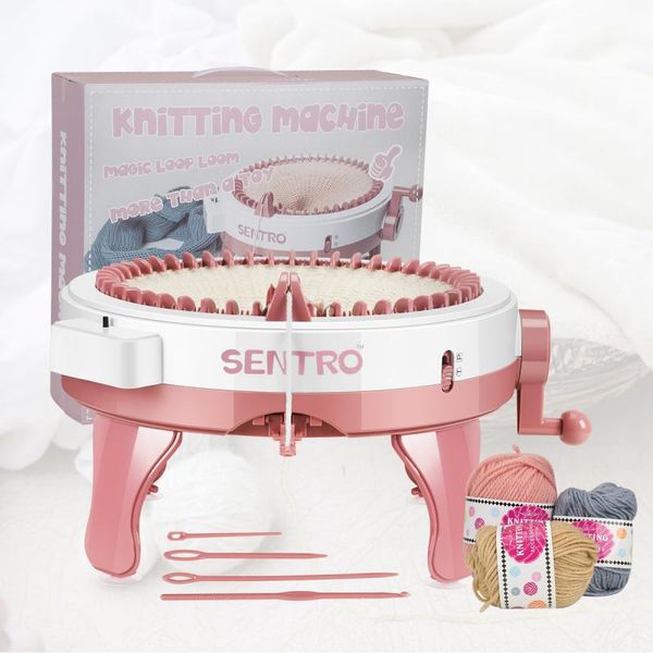 48 needles handmade wool knitting machine scarf sweater hat socks children lazy artifact cylinder wool loom hand-knitted
48 needles handmade wool knitting machine scarf sweater hat socks children lazy artifact cylinder wool loom hand-knitted