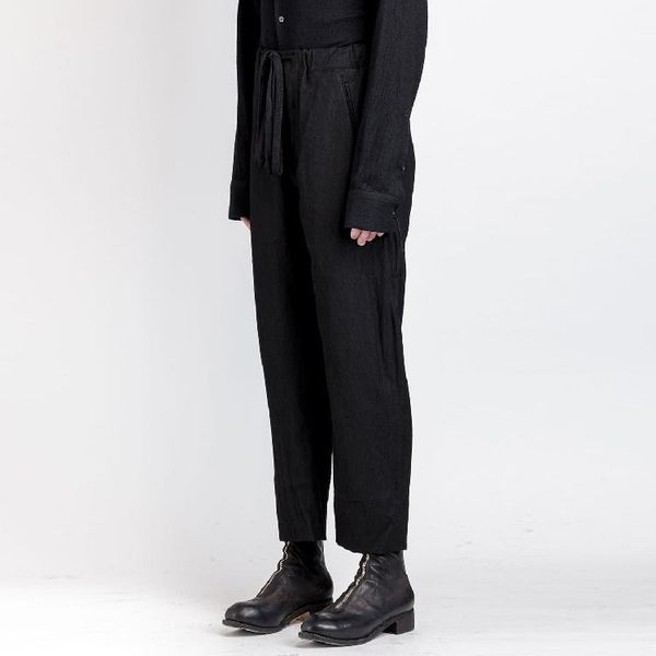 27-44 2017 men's clothing hair stylist catwalk original fashion loose linen casual pants costume plus size costumes1, Black
27-44 2017 men's clothing hair stylist catwalk original fashion loose linen casual pants costume plus size costumes1, Black