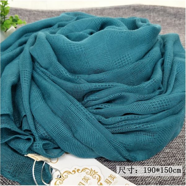 lake blue cotton linen mesh scarf for women's spring and autumn winter korean version, Blue;gray
lake blue cotton linen mesh scarf for women's spring and autumn winter korean version, Blue;gray