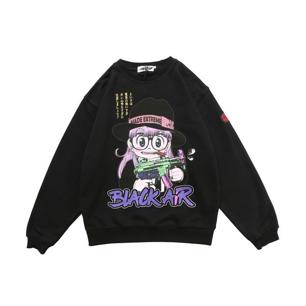 american european and cartoons printed pullover fashion mark lazy male street casual couple sweatpants iork, Black
american european and cartoons printed pullover fashion mark lazy male street casual couple sweatpants iork, Black