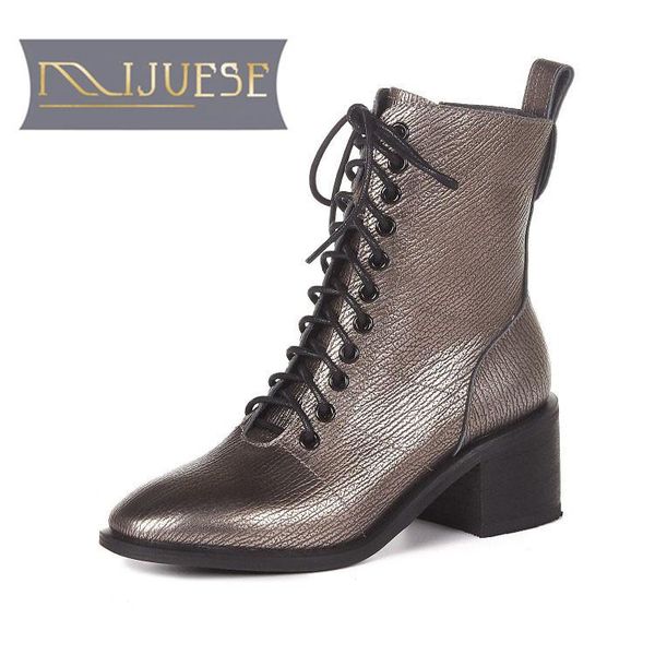 boots mljuese 2021 women ankle cow leather winter short plush round toe zipper lace-up high heels female size 42, Black
boots mljuese 2021 women ankle cow leather winter short plush round toe zipper lace-up high heels female size 42, Black