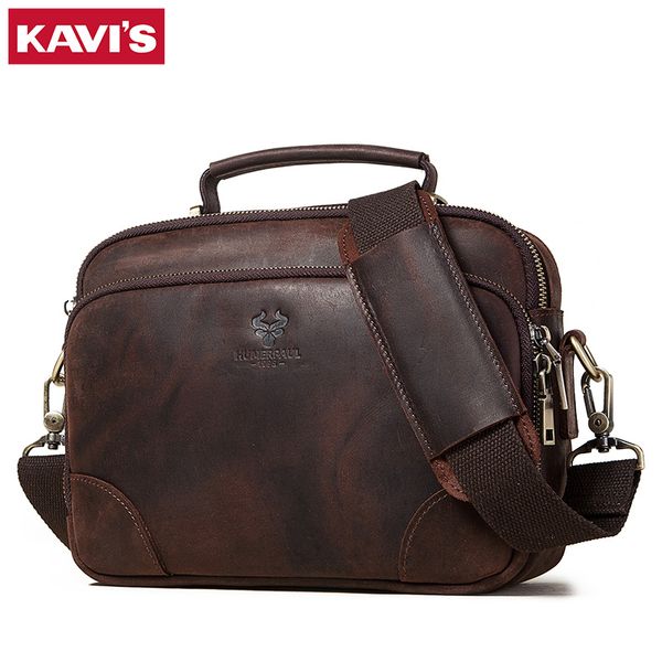 kavis brand men's genuine leather bag retro official shoulder messenger bag large capacity new male casual handbag boys 2020
kavis brand men's genuine leather bag retro official shoulder messenger bag large capacity new male casual handbag boys 2020