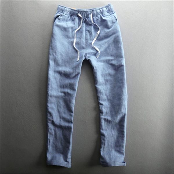 men's pants men's cotton linen casual elastic waist thin trouser male breathable straight full pant plus size m-4xl pockets rm5023, Black
men's pants men's cotton linen casual elastic waist thin trouser male breathable straight full pant plus size m-4xl pockets rm5023, Black