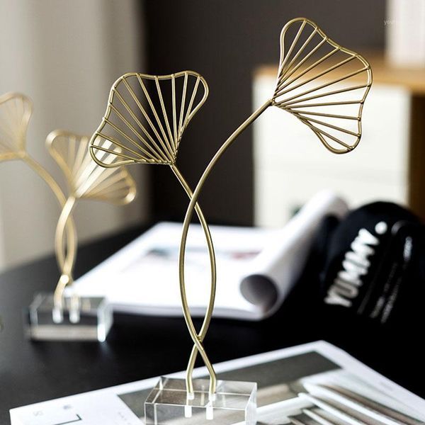 decorative objects & figurines nordic creative metal handmade ginkgo biloba wrought iron flower plant ornament home office decor accessories
decorative objects & figurines nordic creative metal handmade ginkgo biloba wrought iron flower plant ornament home office decor accessories