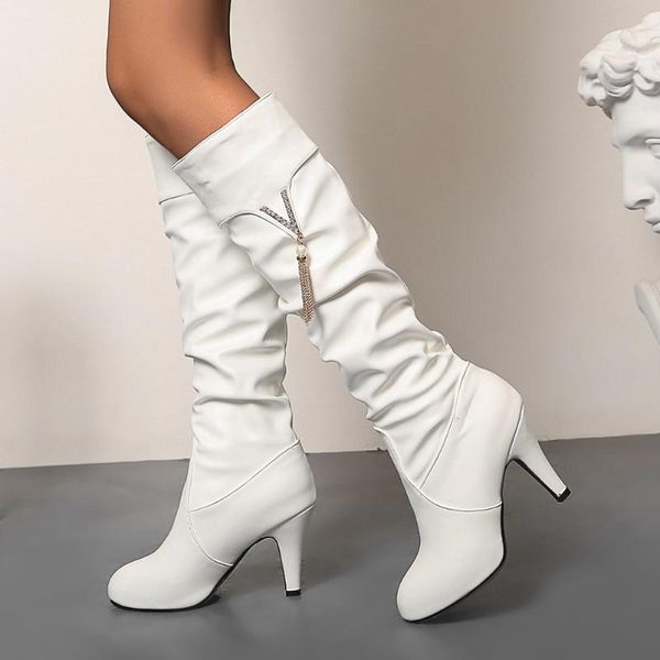 gigifox 2020 new design large sizes 44 spike high heels mid calf boots women shoes metal decoration fashion spring boots ladies1, Black
gigifox 2020 new design large sizes 44 spike high heels mid calf boots women shoes metal decoration fashion spring boots ladies1, Black