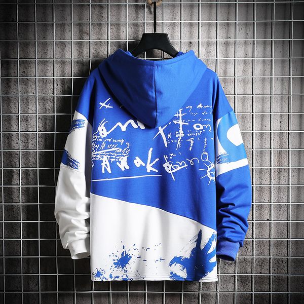 men's hoodies men 2020 oversized patchwork graffiti harajuku japanese streetwear hip hop purple sweatshirt hoodie sportswear y0111, Black
men's hoodies men 2020 oversized patchwork graffiti harajuku japanese streetwear hip hop purple sweatshirt hoodie sportswear y0111, Black