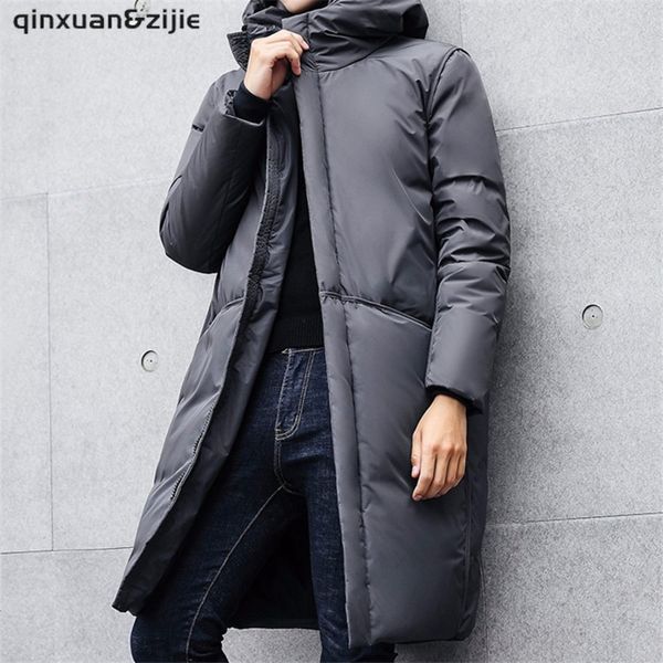 Thick cotton padded et, men's leather collar, warm coat, large pocket, padded, outdoor, winter, Black
Thick cotton padded et, men's leather collar, warm coat, large pocket, padded, outdoor, winter, Black