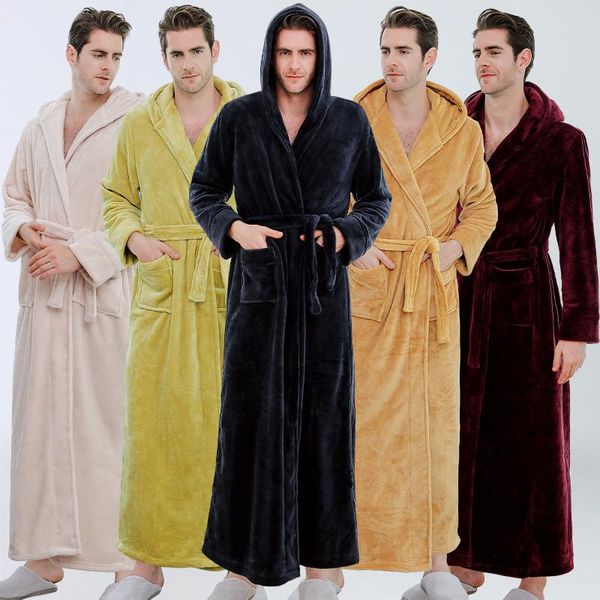 men's flannel nightgown with hood bathroom towel bathrobe winter coral fleece housewear keep warm bath towels for adults towels
men's flannel nightgown with hood bathroom towel bathrobe winter coral fleece housewear keep warm bath towels for adults towels