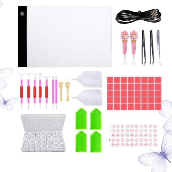 65 In 1 Painting Kit Professional Durable 5d Painting Accessories Utensil Gadet For Beginners Enthusiasts