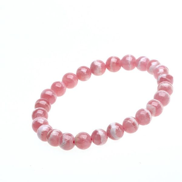 beaded, strands 8" 6-10mm genuine red natural rhodochroite stretch round bead stone bracelets, Black
beaded, strands 8" 6-10mm genuine red natural rhodochroite stretch round bead stone bracelets, Black