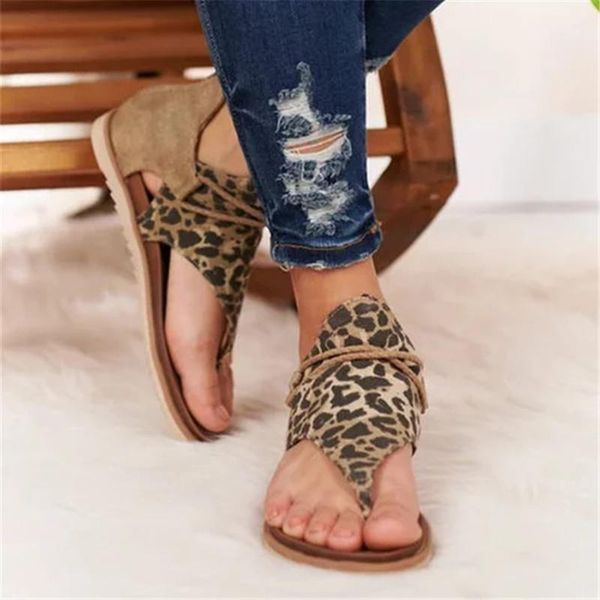 sandals leopard women's 2021 summer flat shoes plus size fashion female print woman summer1, Black
sandals leopard women's 2021 summer flat shoes plus size fashion female print woman summer1, Black