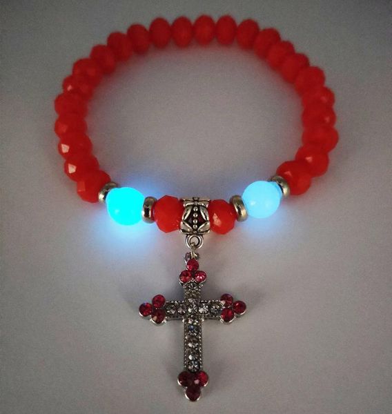 beaded, strands style glass beads luminous cross set bracelet fashion alloy hand jewelry strand bracelets handmade beaded, Black
beaded, strands style glass beads luminous cross set bracelet fashion alloy hand jewelry strand bracelets handmade beaded, Black