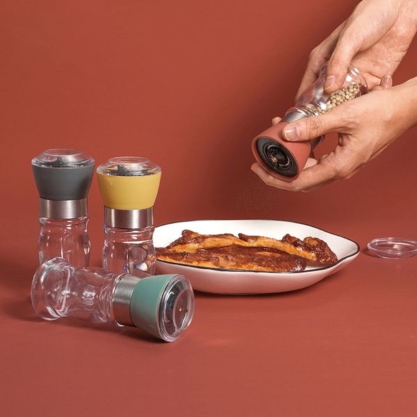salt pepper mill grinder glass pepper grinder shaker household seasoning spice grinder new ceramic grinding bottles manual mill tools
salt pepper mill grinder glass pepper grinder shaker household seasoning spice grinder new ceramic grinding bottles manual mill tools