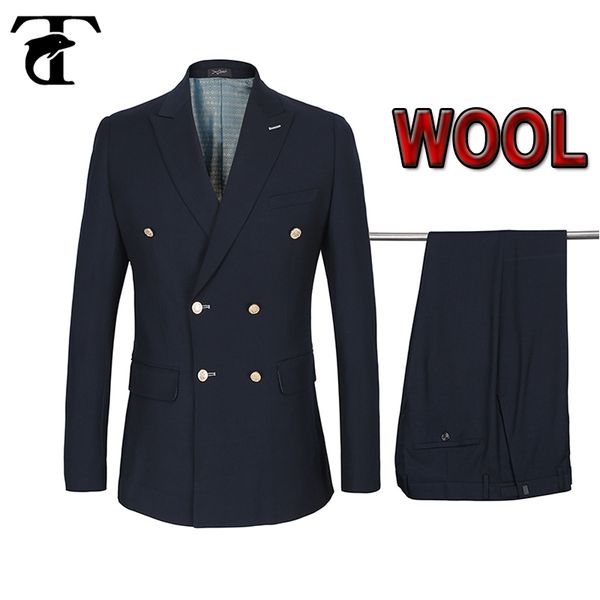 double-breasted men suits jacket suit terno 50% wool gold buttons costume homme blazers+pants casual slim fit marriage set 201105, White;black
double-breasted men suits jacket suit terno 50% wool gold buttons costume homme blazers+pants casual slim fit marriage set 201105, White;black