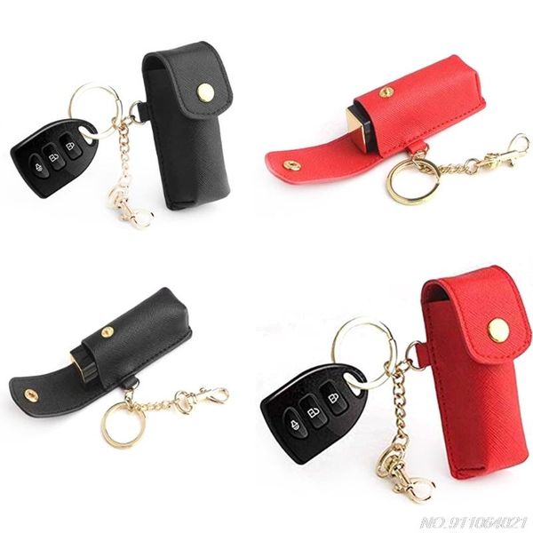 2 pack appstick beychain держатели кожаные мини помады губные трубы устройства организатор портативные косметические ювелирные изделия сумка, Pink;blue 
2 pack appstick beychain держатели кожаные мини помады губные трубы устройства организатор портативные косметические ювелирные изделия сумка, Pink;blue