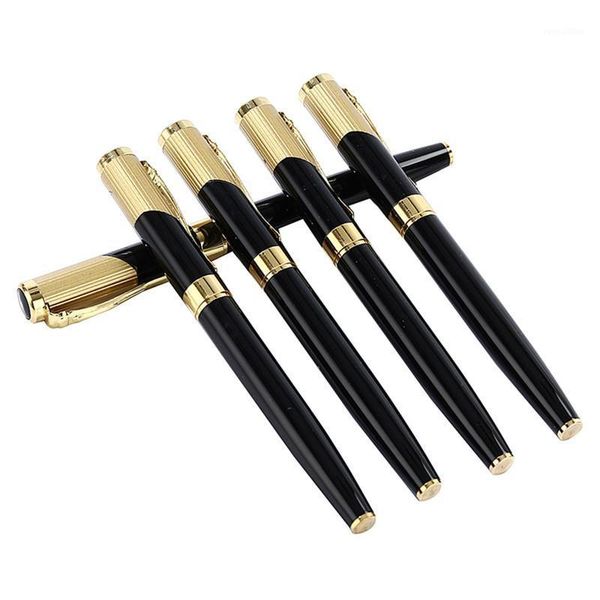 baikingift 5pcs/lot fountain pen new brand noble golden with black stainless fountain pen 0.5mm nib gift
baikingift 5pcs/lot fountain pen new brand noble golden with black stainless fountain pen 0.5mm nib gift