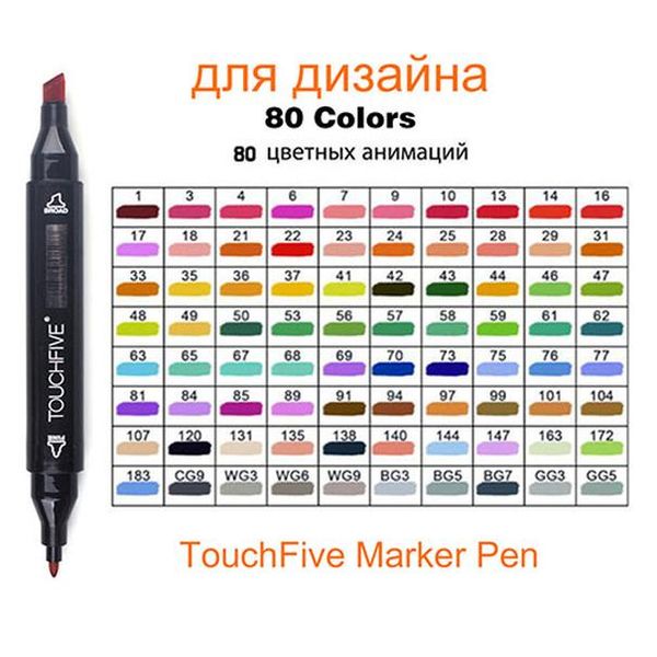 touchfive 36 48 80 168 color marker pens manga drawing alcohol based sketch felt tip oily twin brush pens h wmtxjc, Black;red
touchfive 36 48 80 168 color marker pens manga drawing alcohol based sketch felt tip oily twin brush pens h wmtxjc, Black;red