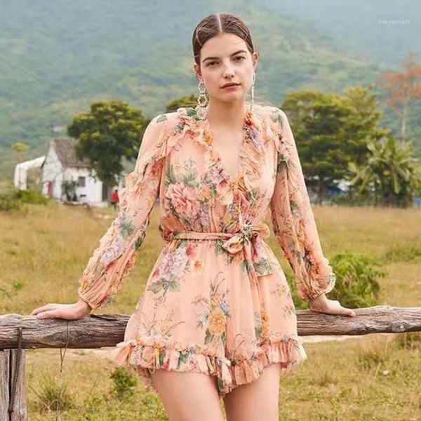 women's jumpsuits & rompers miss water 2021 summer women casual short jumpsuit romper flower printing v neck long sleeve evening club p, Black;white
women's jumpsuits & rompers miss water 2021 summer women casual short jumpsuit romper flower printing v neck long sleeve evening club p, Black;white