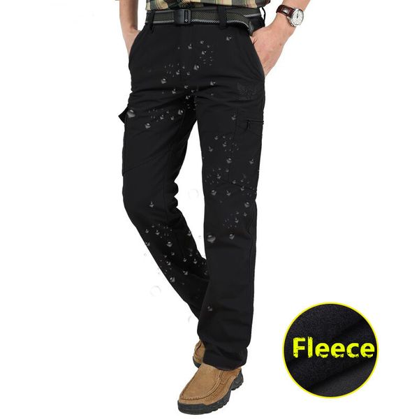winter fleece warm cargo pants men casual loose multi-pocket men's windproof waterproof military army long trousers plussize 4xl 201113, Black
winter fleece warm cargo pants men casual loose multi-pocket men's windproof waterproof military army long trousers plussize 4xl 201113, Black