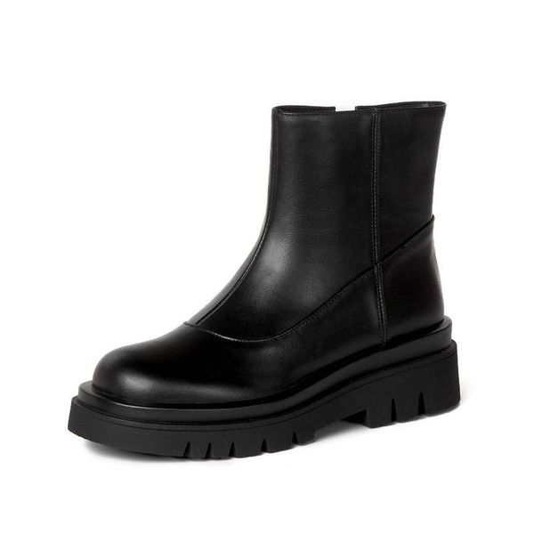 genuine leather female thick heels women boots elegant winter women warm boots wedding basic shoes woman, Black
genuine leather female thick heels women boots elegant winter women warm boots wedding basic shoes woman, Black