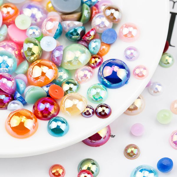 wholesale pack mix ab colors craft abs imitation pearls half round flatback pearls resin scrapbook beads decorate diy more sizes, Black
wholesale pack mix ab colors craft abs imitation pearls half round flatback pearls resin scrapbook beads decorate diy more sizes, Black
