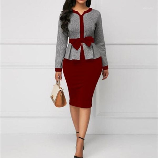 spring casual long sleeve and mid skirt women sets fashion ruched wine red bow dress two piece set women office outfit1, White
spring casual long sleeve and mid skirt women sets fashion ruched wine red bow dress two piece set women office outfit1, White