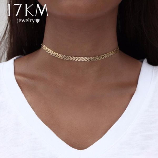 chokers 17km design leaves chain sequins choker necklace fashion bohemian jewelry for woman collar statement necklaces party, Golden;silver
chokers 17km design leaves chain sequins choker necklace fashion bohemian jewelry for woman collar statement necklaces party, Golden;silver