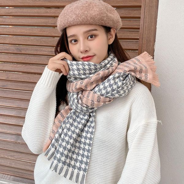 scarves houndstooth scarf women's autumn and winter fashion 2021 cross border box bib thickened warm shawl, Blue;gray
scarves houndstooth scarf women's autumn and winter fashion 2021 cross border box bib thickened warm shawl, Blue;gray