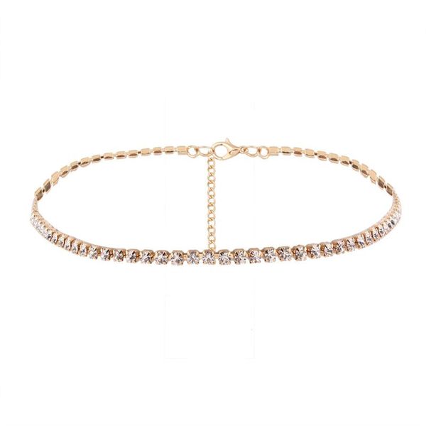 chokers girls jewelry exquisite diamond necklace rhinestone short clavicle chain woman accessories, Golden;silver
chokers girls jewelry exquisite diamond necklace rhinestone short clavicle chain woman accessories, Golden;silver