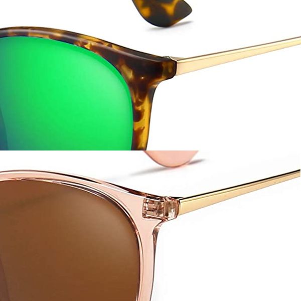 sungait women's round sunglass, classic retro fashion style