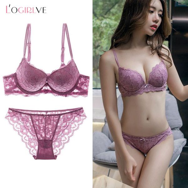 logirlve 2pcs women lace bra seamless underwear thin lingerie comfortable bh push up bralette wireless bra sets c1211, Black;white
logirlve 2pcs women lace bra seamless underwear thin lingerie comfortable bh push up bralette wireless bra sets c1211, Black;white