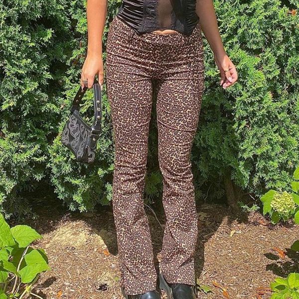 fashion vintage women's high-waisted brown leopard printed loose streetwear y2k e-girl aesthetic slim long pants trousers#g3, Black;white
fashion vintage women's high-waisted brown leopard printed loose streetwear y2k e-girl aesthetic slim long pants trousers#g3, Black;white
