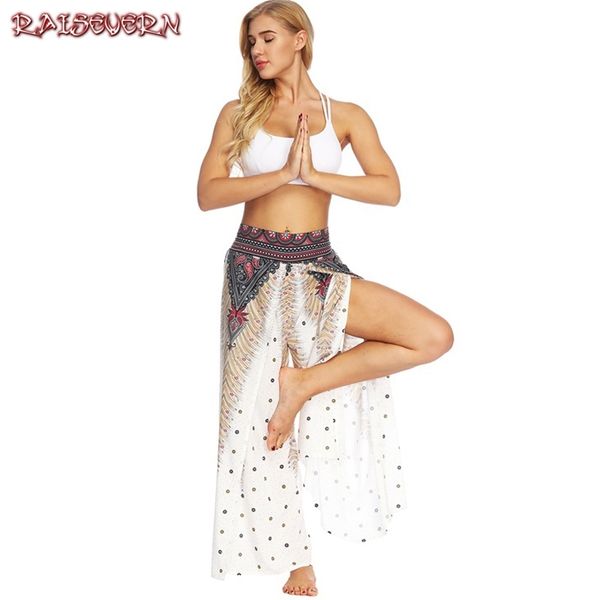 raisevern high split peacock feather wide leg pants women summer beach boho trouser streetwear elastic wasit casual pants female y200418, Black;white
raisevern high split peacock feather wide leg pants women summer beach boho trouser streetwear elastic wasit casual pants female y200418, Black;white