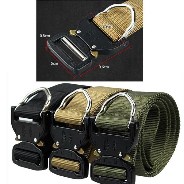 waist support outdoor cs tactical belt men's combat nylon canvas training, Black;gray
waist support outdoor cs tactical belt men's combat nylon canvas training, Black;gray