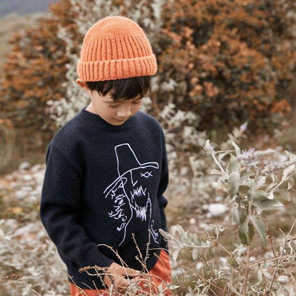 new wear autumn boys' sweater 2020 and winter t-shirt middle school children's round neck pullover bottom coat kfajjzou, Blue
new wear autumn boys' sweater 2020 and winter t-shirt middle school children's round neck pullover bottom coat kfajjzou, Blue